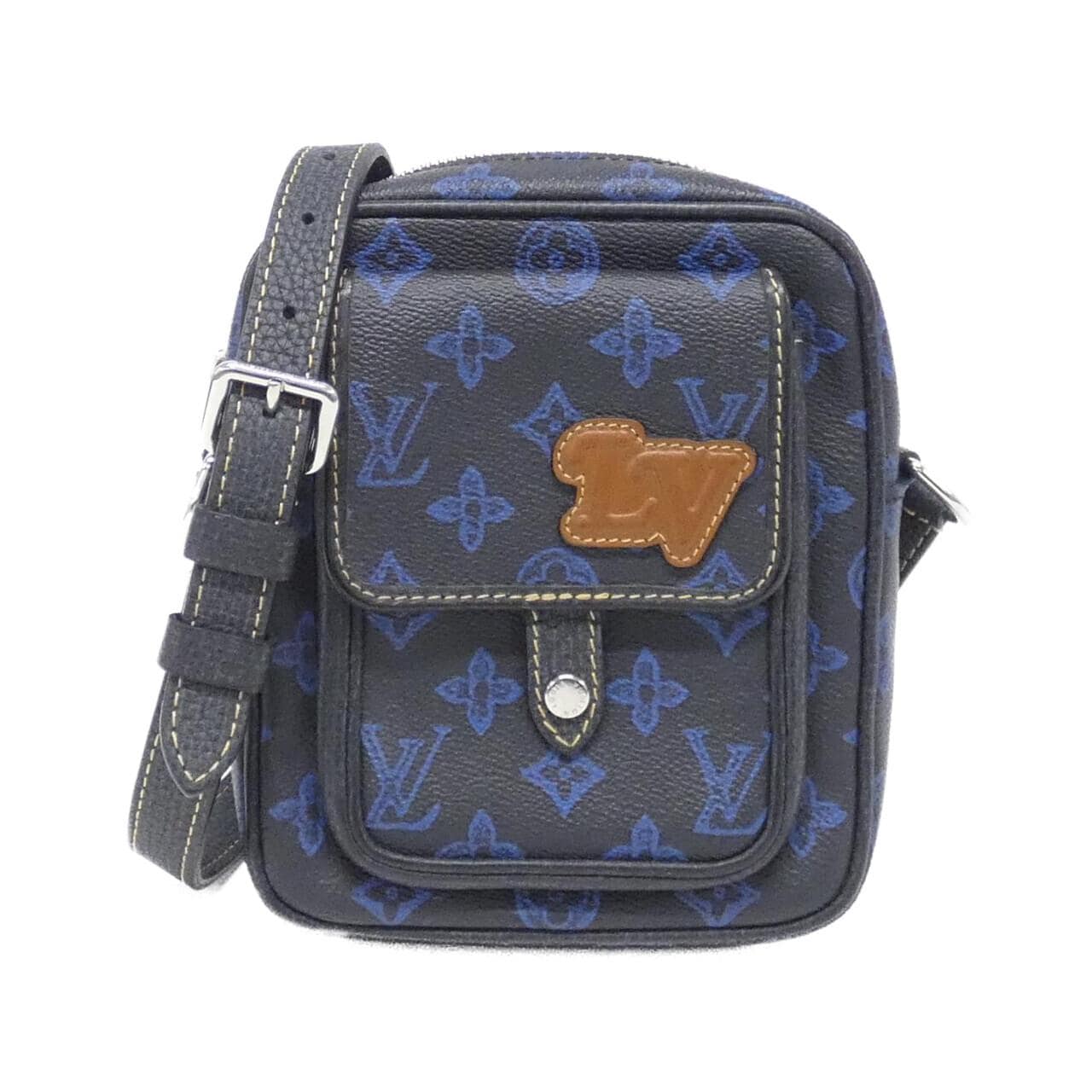 ルイヴィトン モノグラム レコード クリストファー ウエアラブル ウォレット M81854 ショルダーバッグ