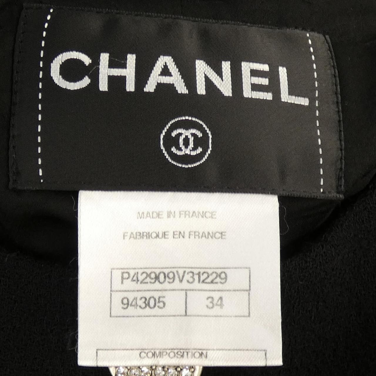 シャネル CHANEL P42909V31229 ノーカラージャケット