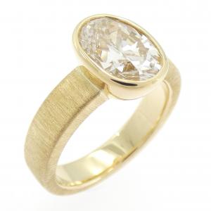 K18YG ダイヤモンド リング 2.030CT