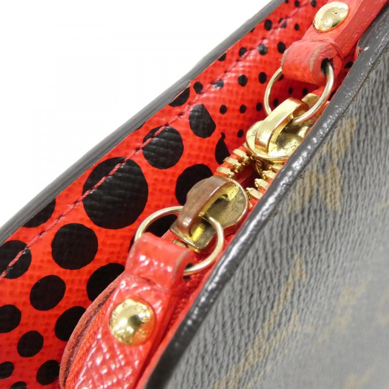 ルイヴィトン モノグラム パンプキンドット(ヤヨイクサマ) ポルトフォイユ アンソリット M60454 財布