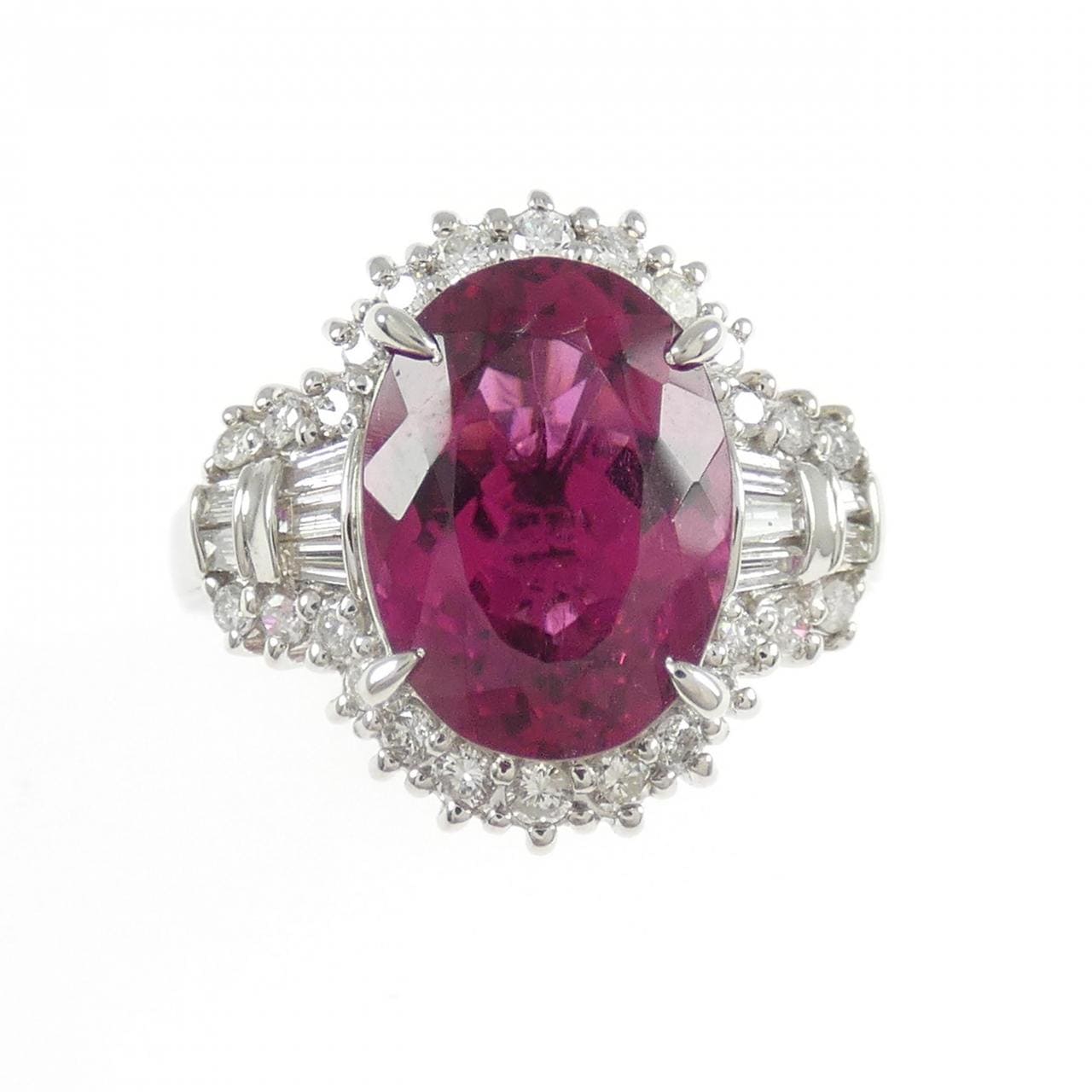 PT900 ルベライトトルマリン リング 3.45CT