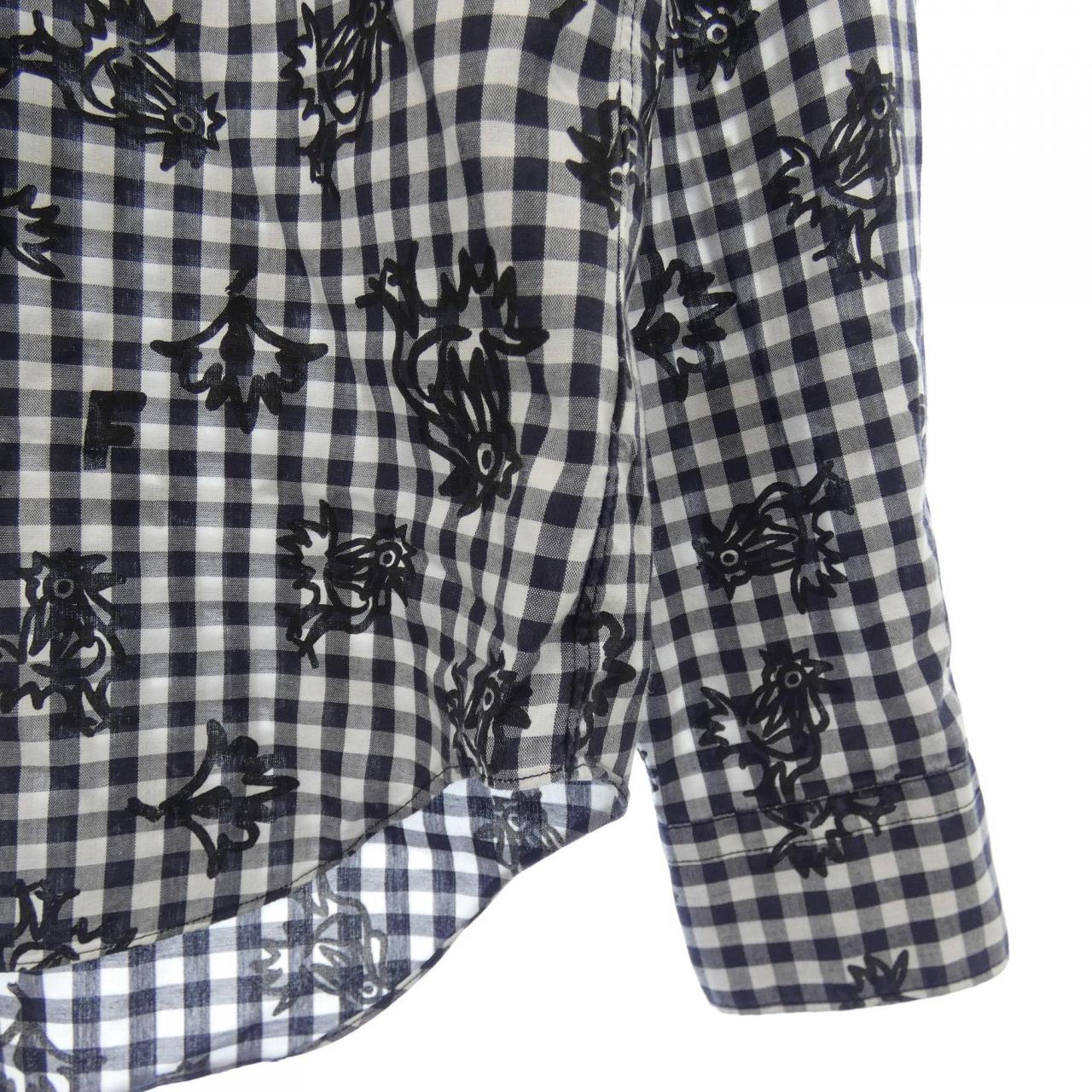 黑色COMME des GARCONS1M-B007襯衫