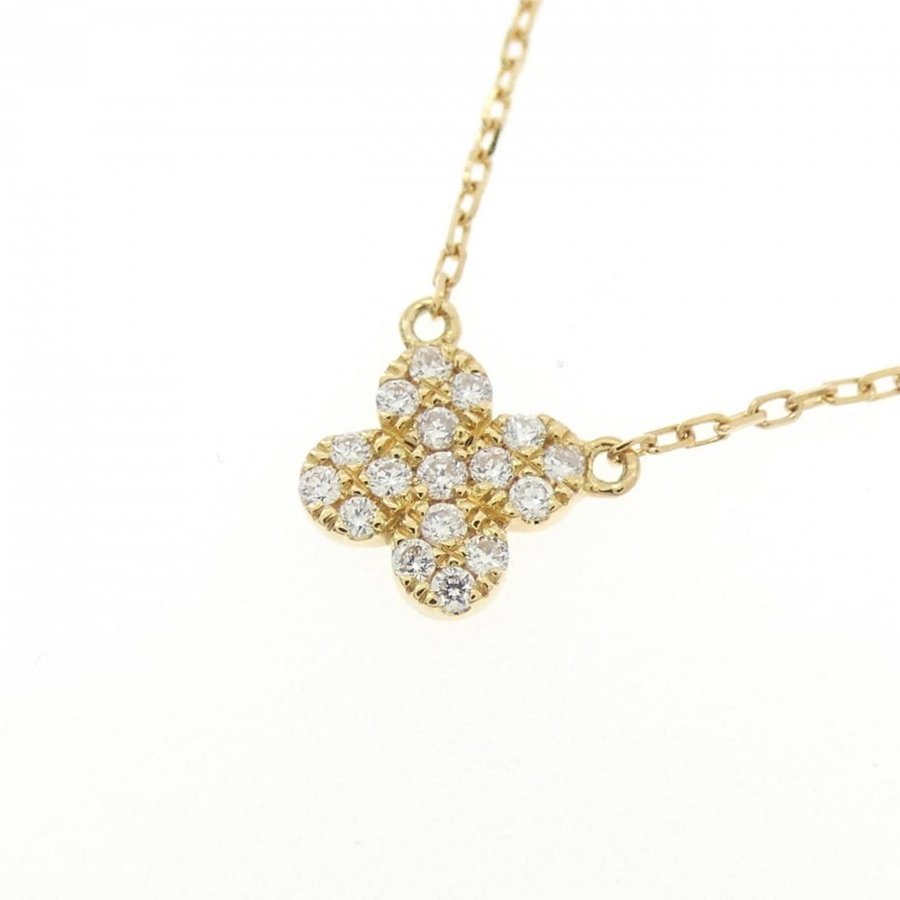 AHKAH花瓣项链 0.07CT