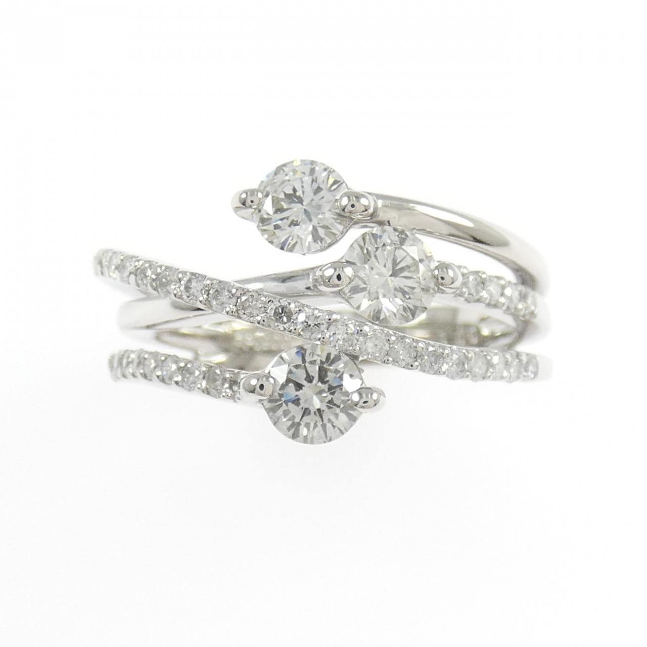 PT900鑽石戒指1.00克拉