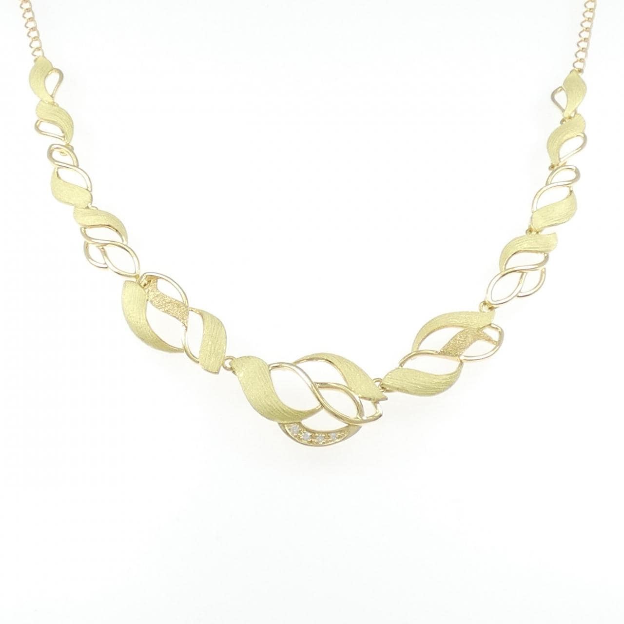 タムラシュンイチ ダイヤモンド ネックレス 0.06CT