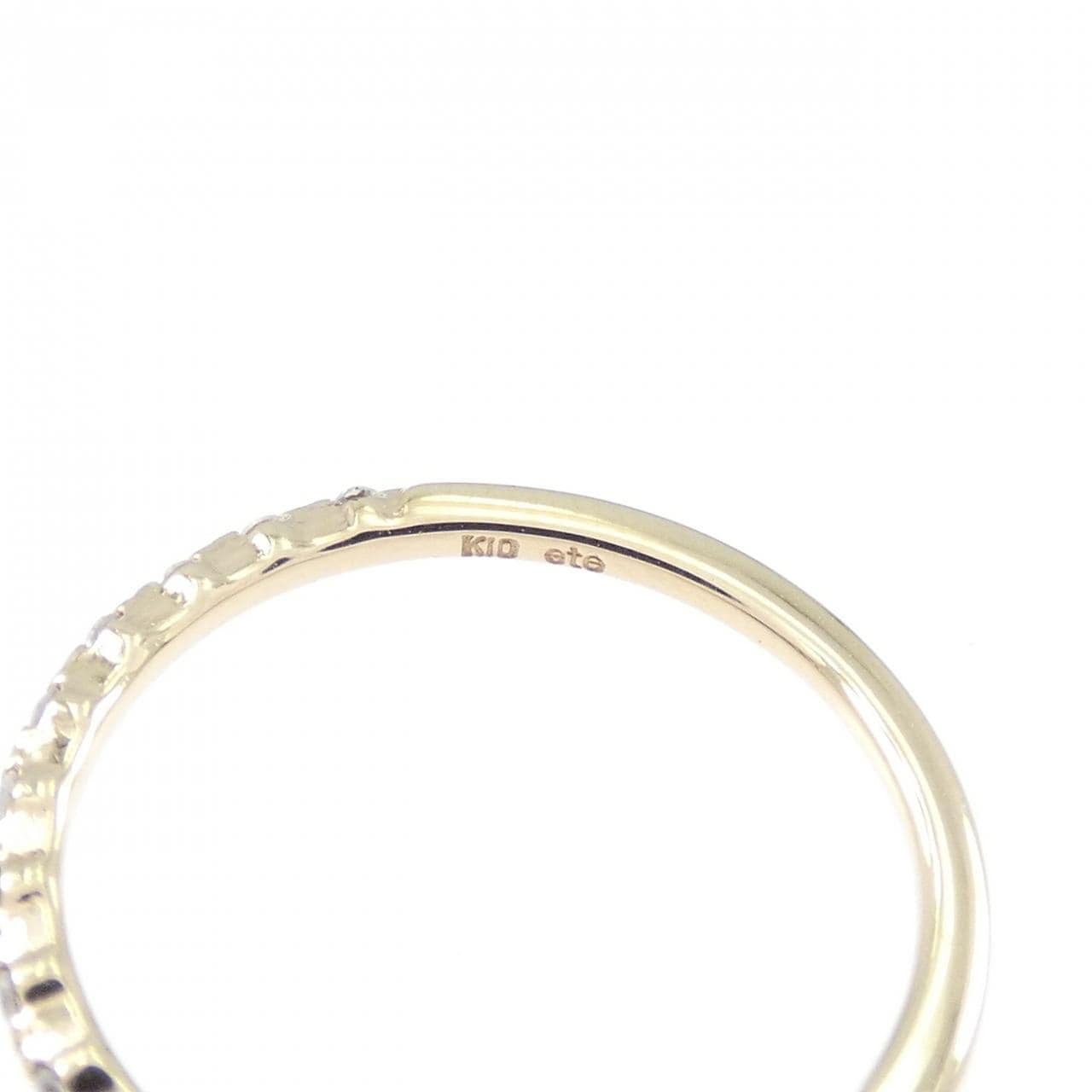 エテ ダイヤモンド ピンキー リング 0.04CT