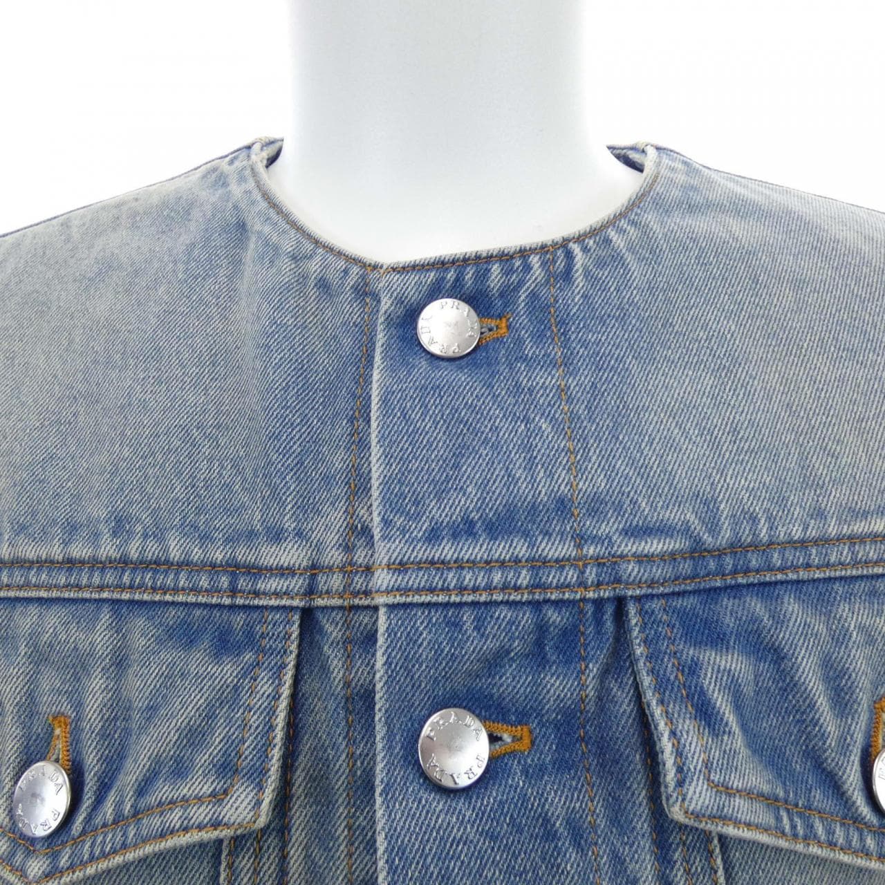 プラダ PRADA トライアングルロゴ GEB229 S231 12K1 デニムジャケット