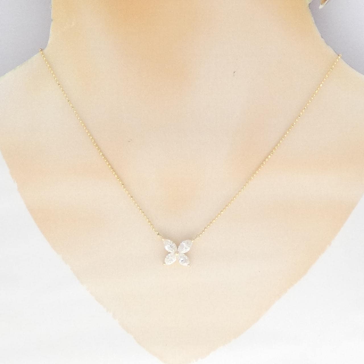 K18YG ダイヤモンド ネックレス 1.63CT