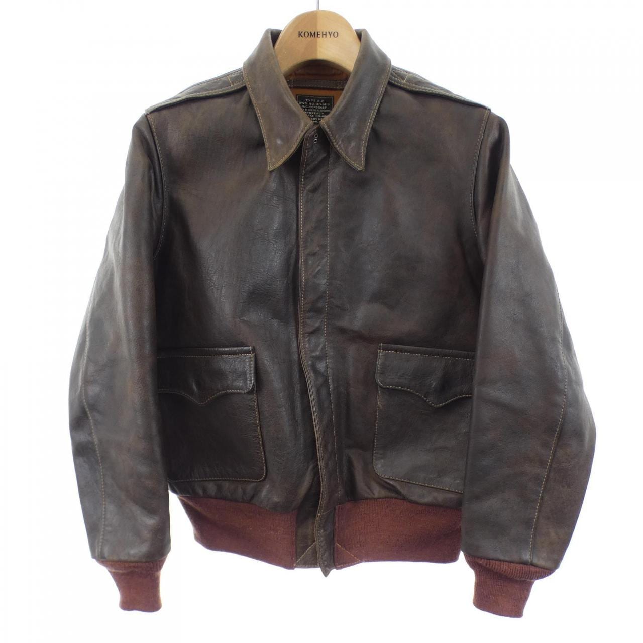 Real McCOYS REAL McCOYS 20 Aniv。皮夹克