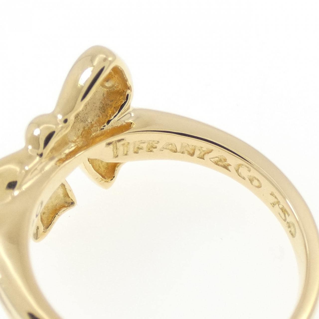 【ヴィンテージ】ティファニー ブルーボックスボウ リング