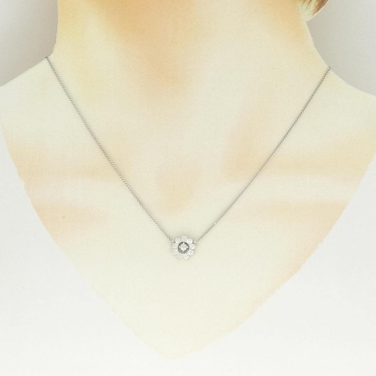 PT850 ダイヤモンド ネックレス 0.50CT