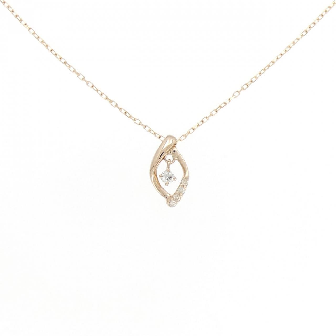 クミキョク ダイヤモンド ネックレス 0.05CT