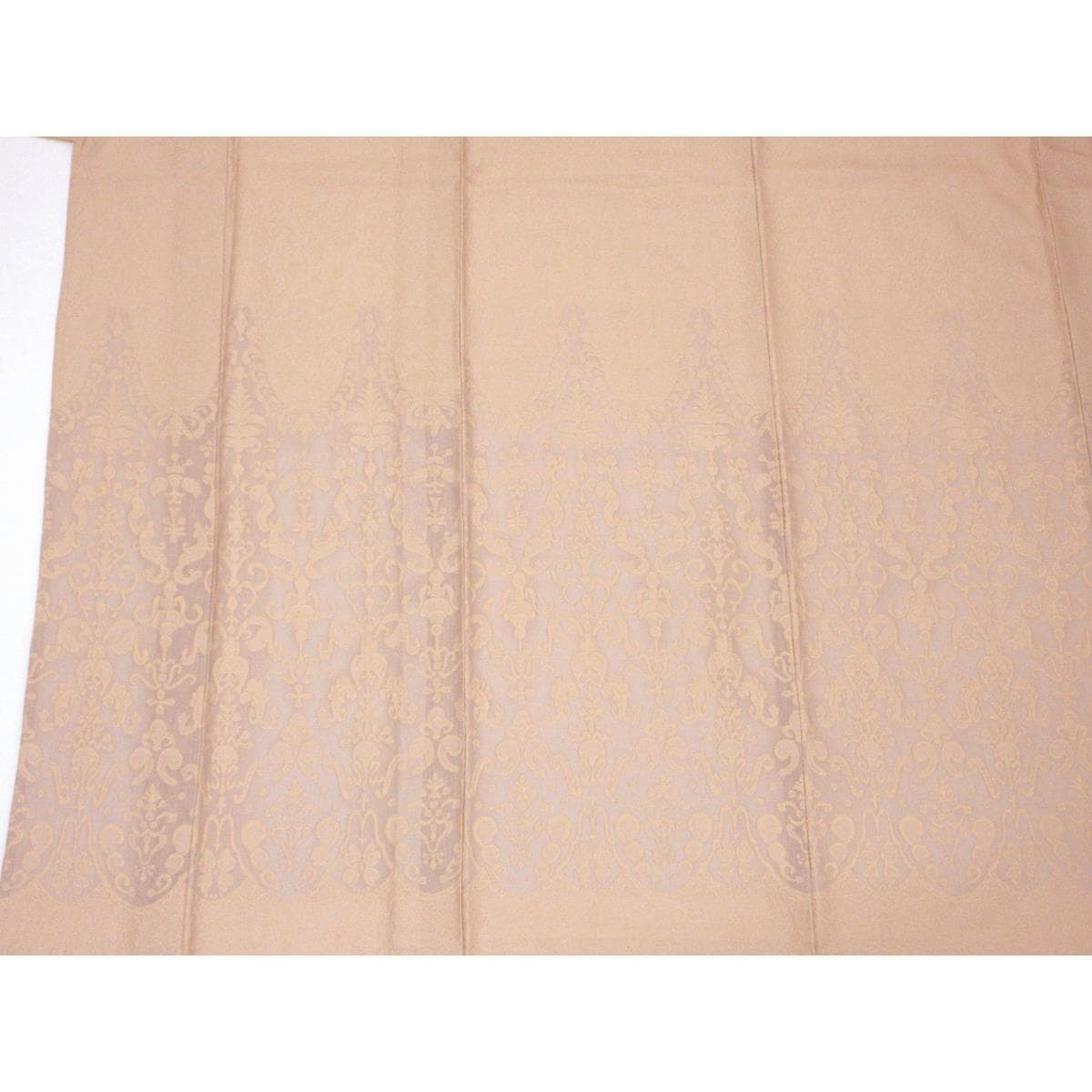 単衣　訪問着　お召織