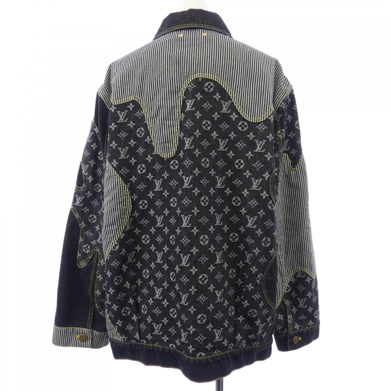 ルイヴィトン LOUIS VUITTON モノグラムクレイジーデニムワークウエアジャケット HMA20EUZD デニムジャケット