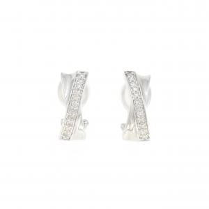 K18WG ダイヤモンド ピアス/イヤリング 0.30CT