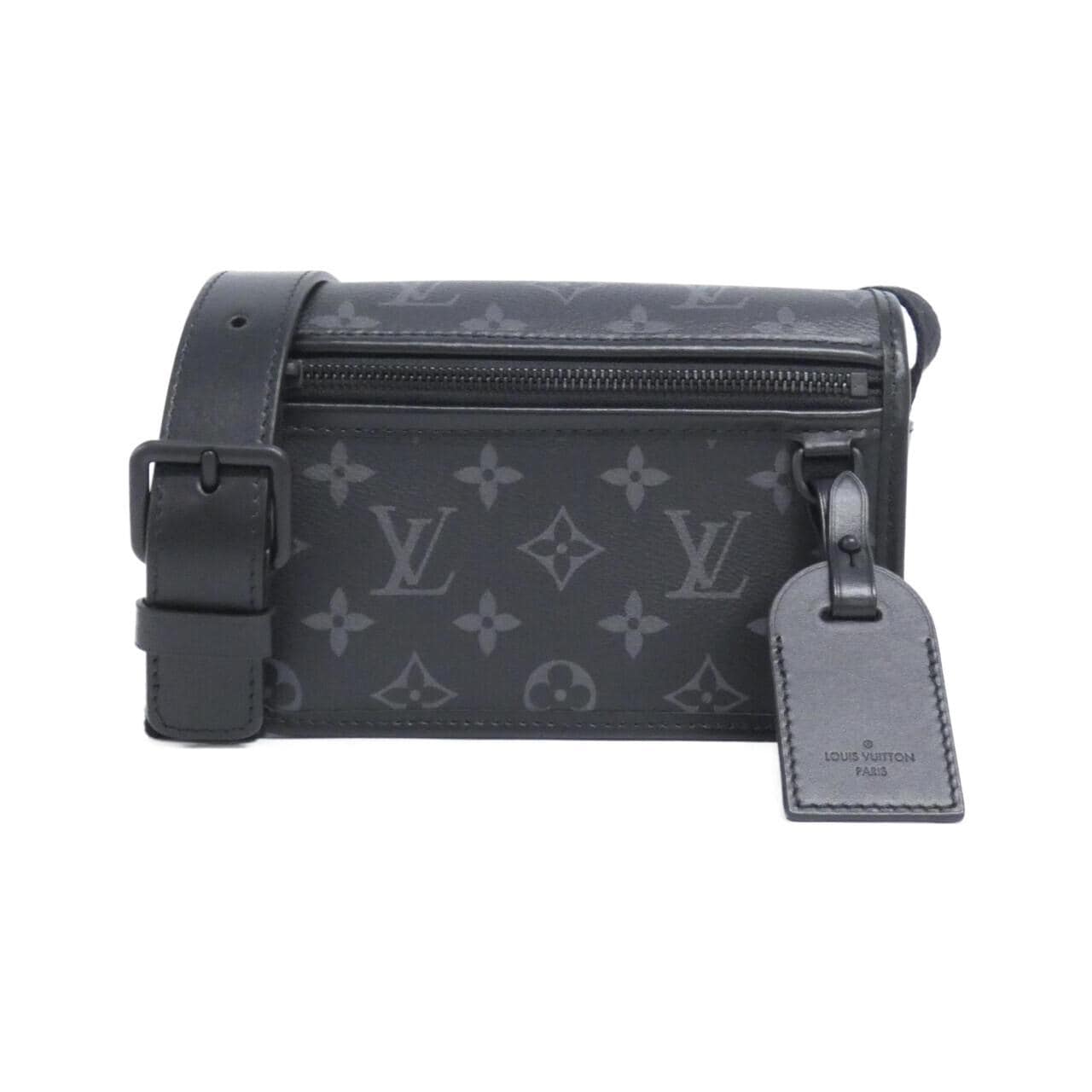LOUIS VUITTON Monogram Eclipse Bosphore 穿戴式皮夾 M12599 單肩包