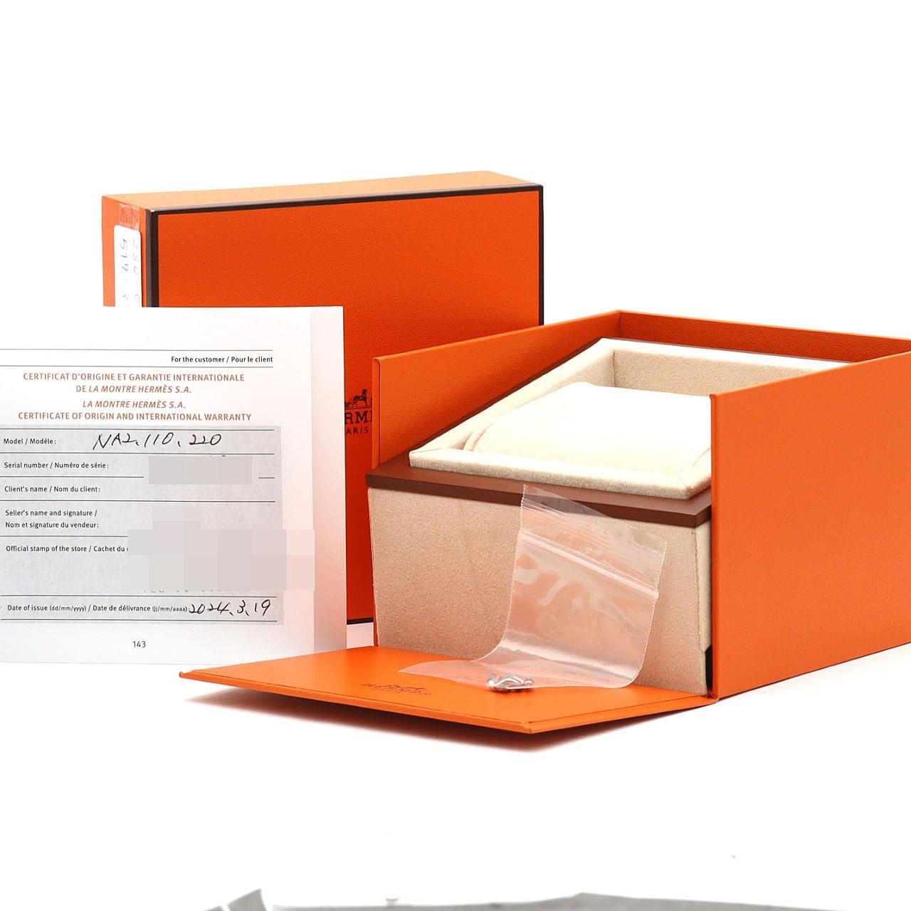 エルメス ナンタケット･2P NA2.110 SS クォーツ