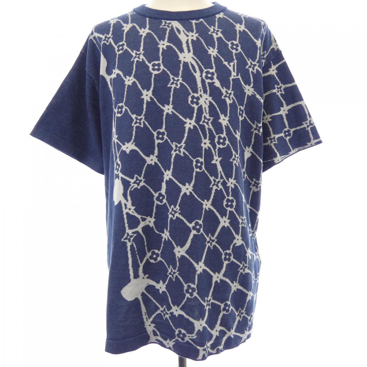 ルイヴィトン LOUIS VUITTON コットンショートスリーブクルーネック HRN16WAUR ニット
