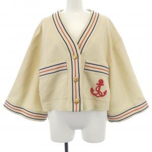 グッチ GUCCI 744716 ZANZX ノーカラージャケット