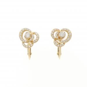 ヴァンドーム ローズ ダイヤモンド イヤリング 0.32CT