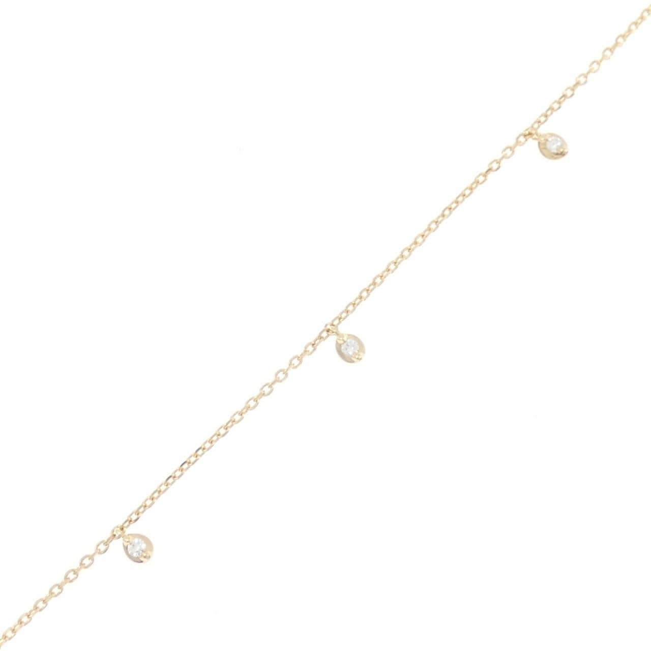 スタージュエリー ダイヤモンド アンクレット 0.06CT