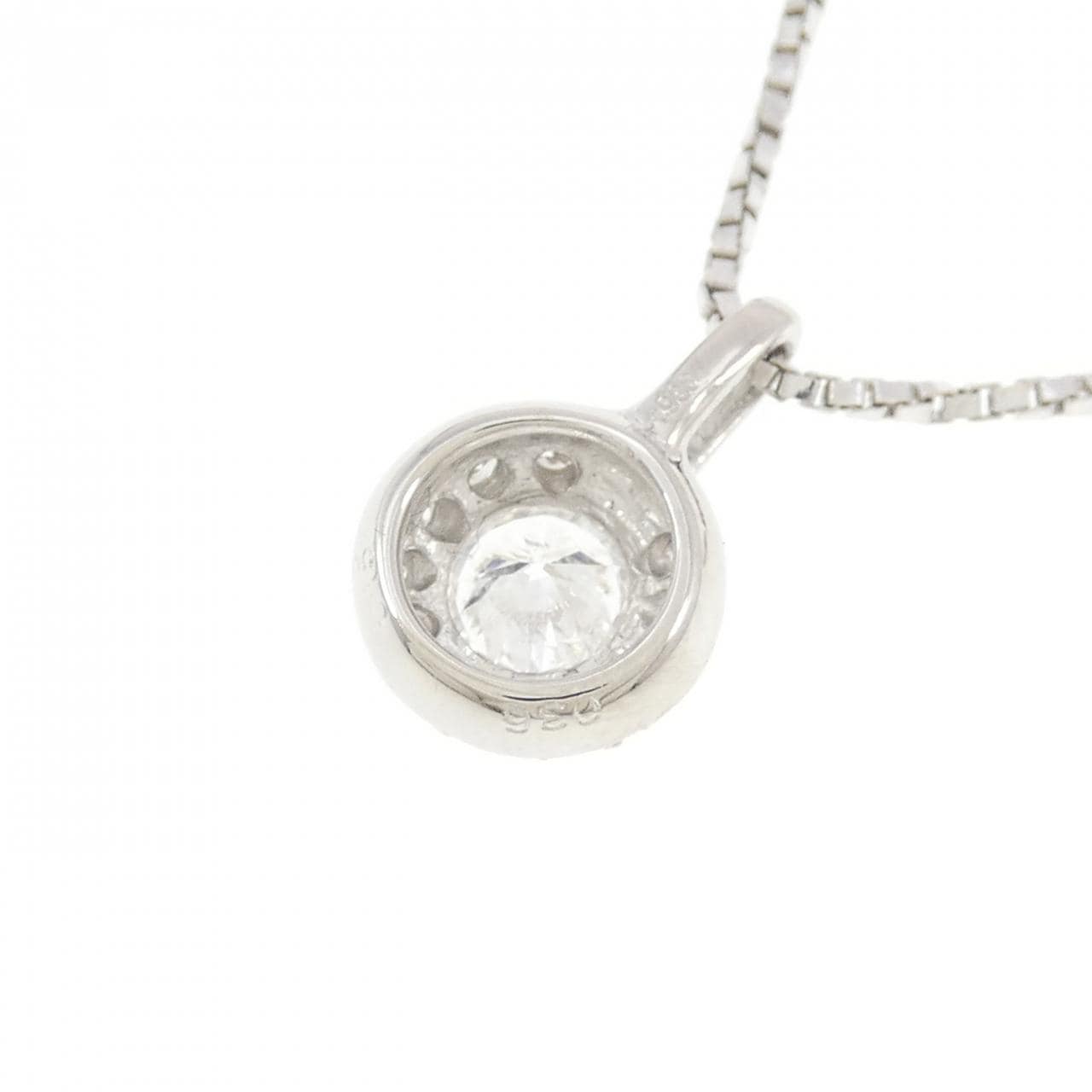 PT900/PT850 ダイヤモンド ネックレス 0.36CT