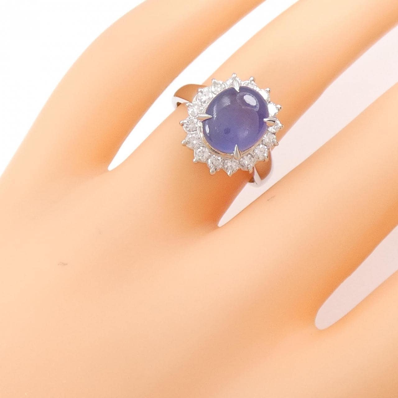 PT スターサファイヤ リング 3.56CT