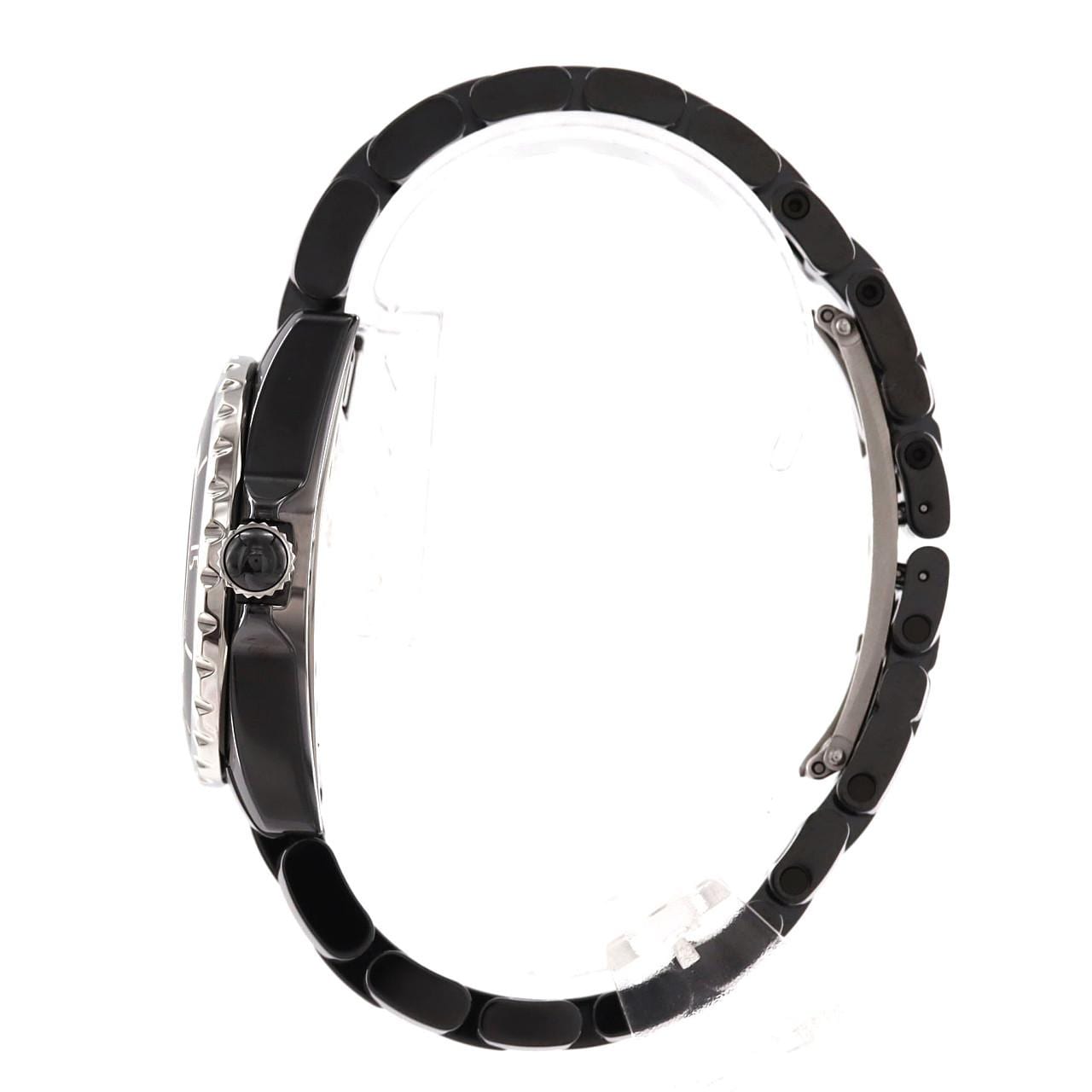 シャネル J12 33mmセラミック･12P H1625 セラミック クォーツ