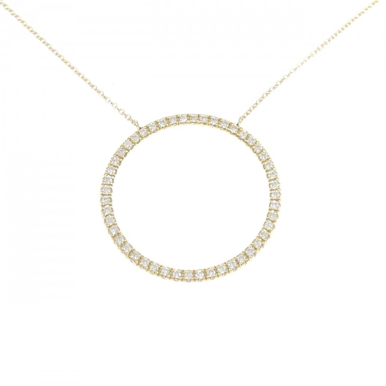 Bijou de M Circle Necklace 0.50CT