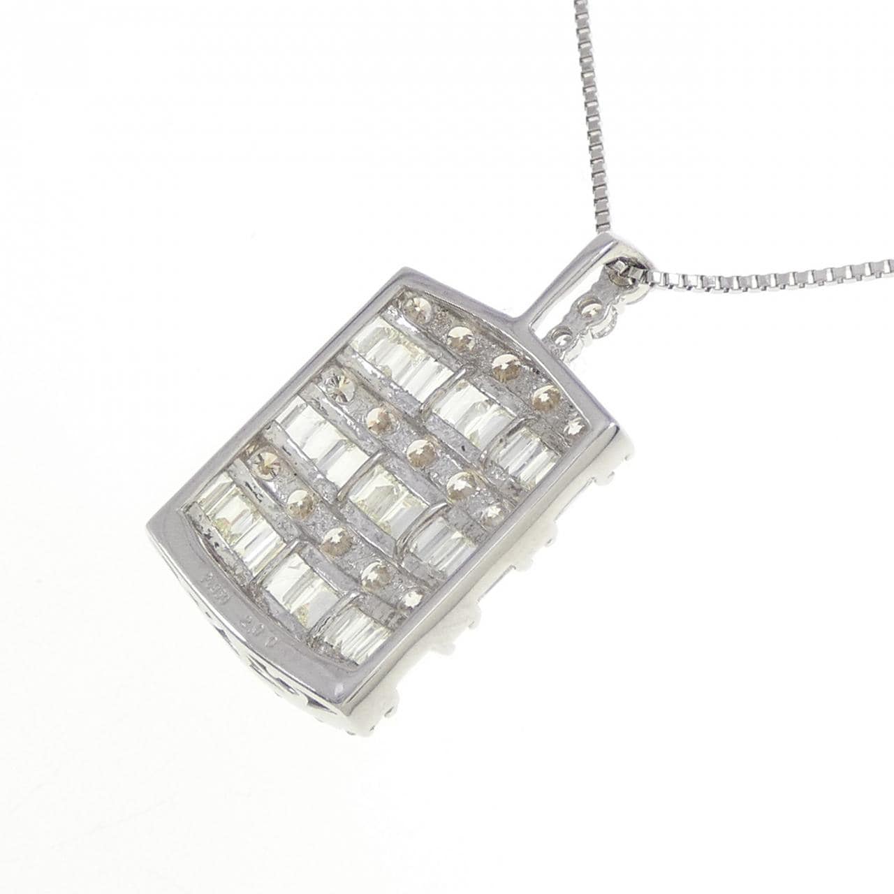 PT900/PT850 ダイヤモンド ネックレス 2.00CT