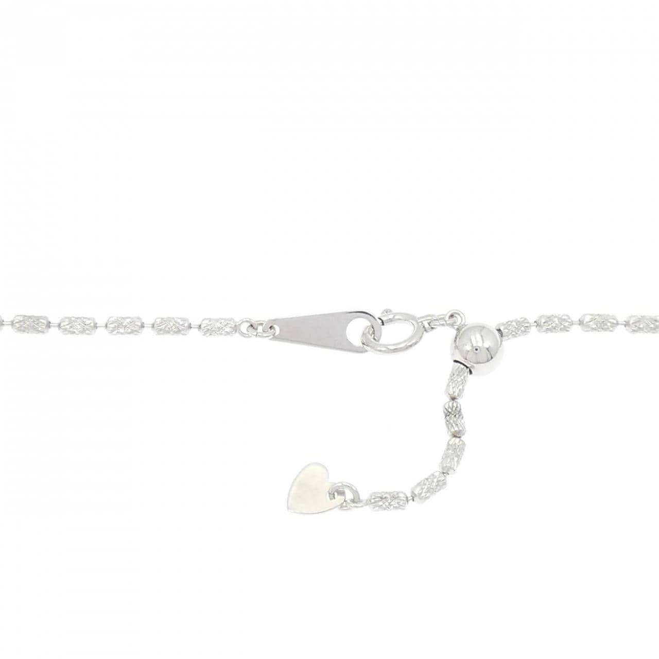 K18WG ダイヤモンド ネックレス 2.03CT