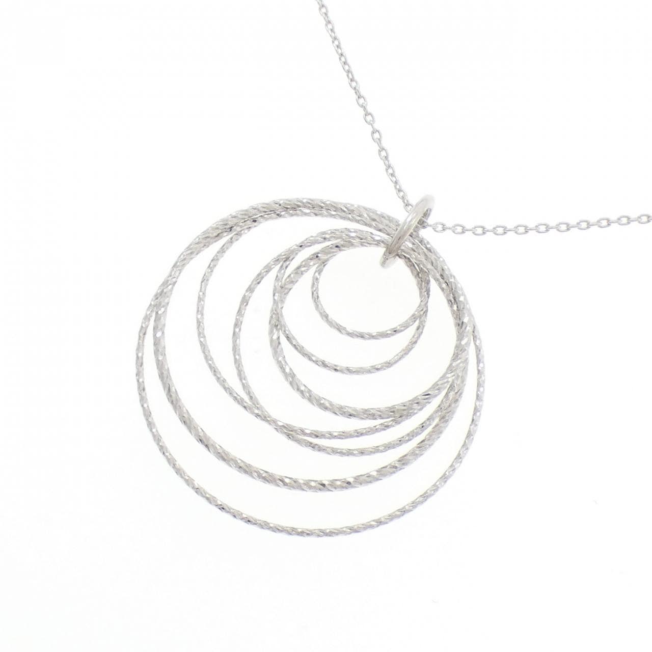 K18WG ネックレス