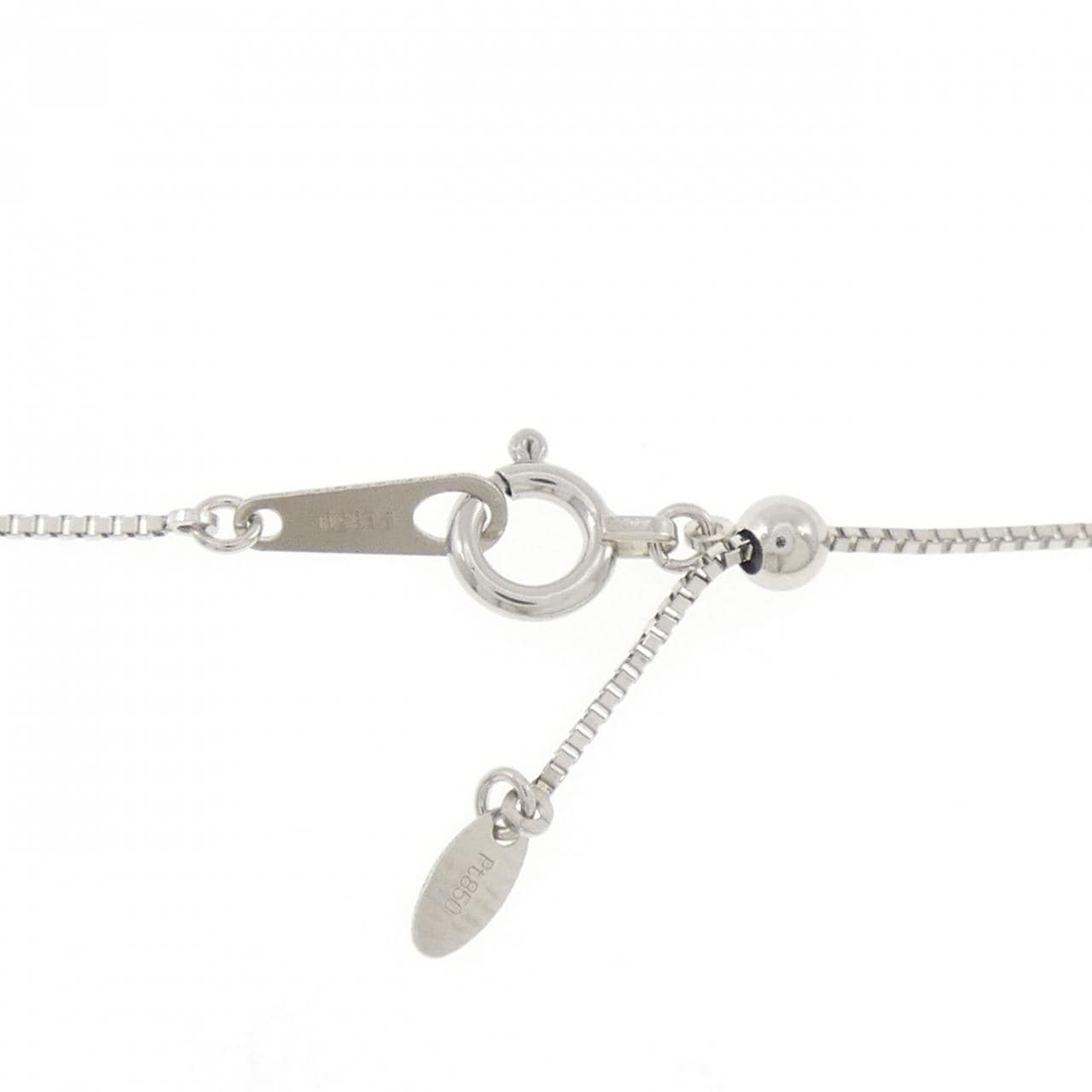 PT900/PT850 エメラルド ネックレス 0.41CT