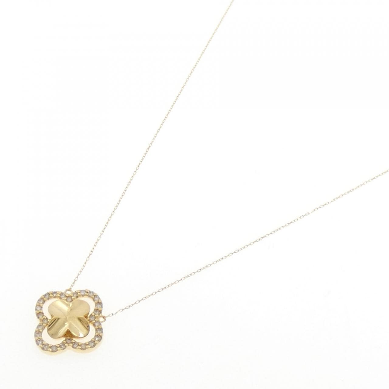 K18YG ダイヤモンド ネックレス 0.40CT