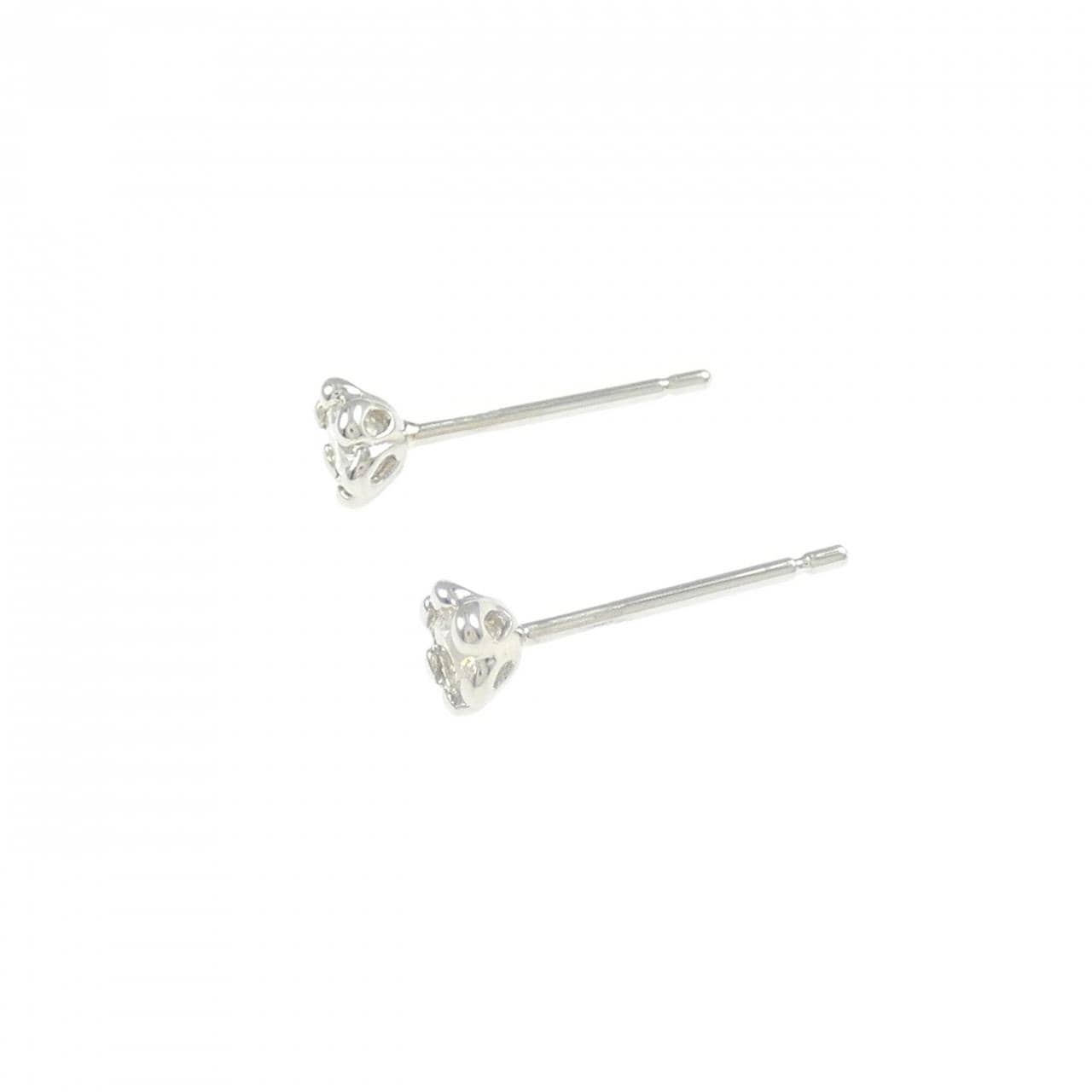 PT900 ダイヤモンド ピアス 0.20CT