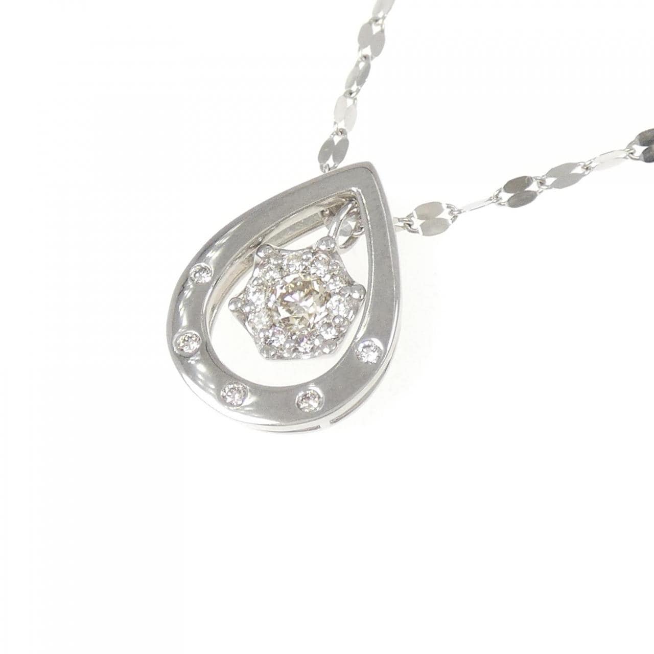 PT900/PT850 ダイヤモンド ネックレス 0.31CT