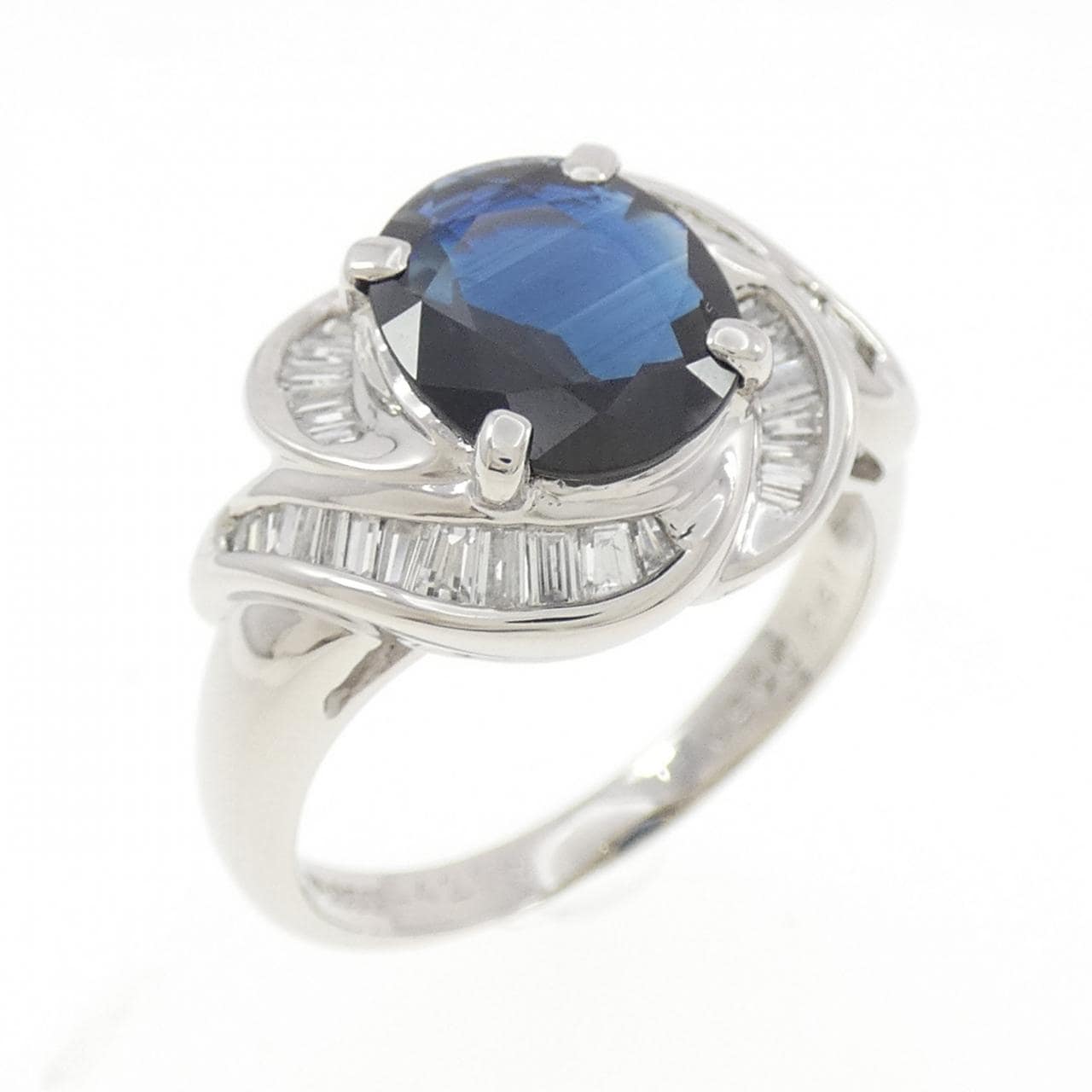 PT850 サファイヤ リング 1.93CT