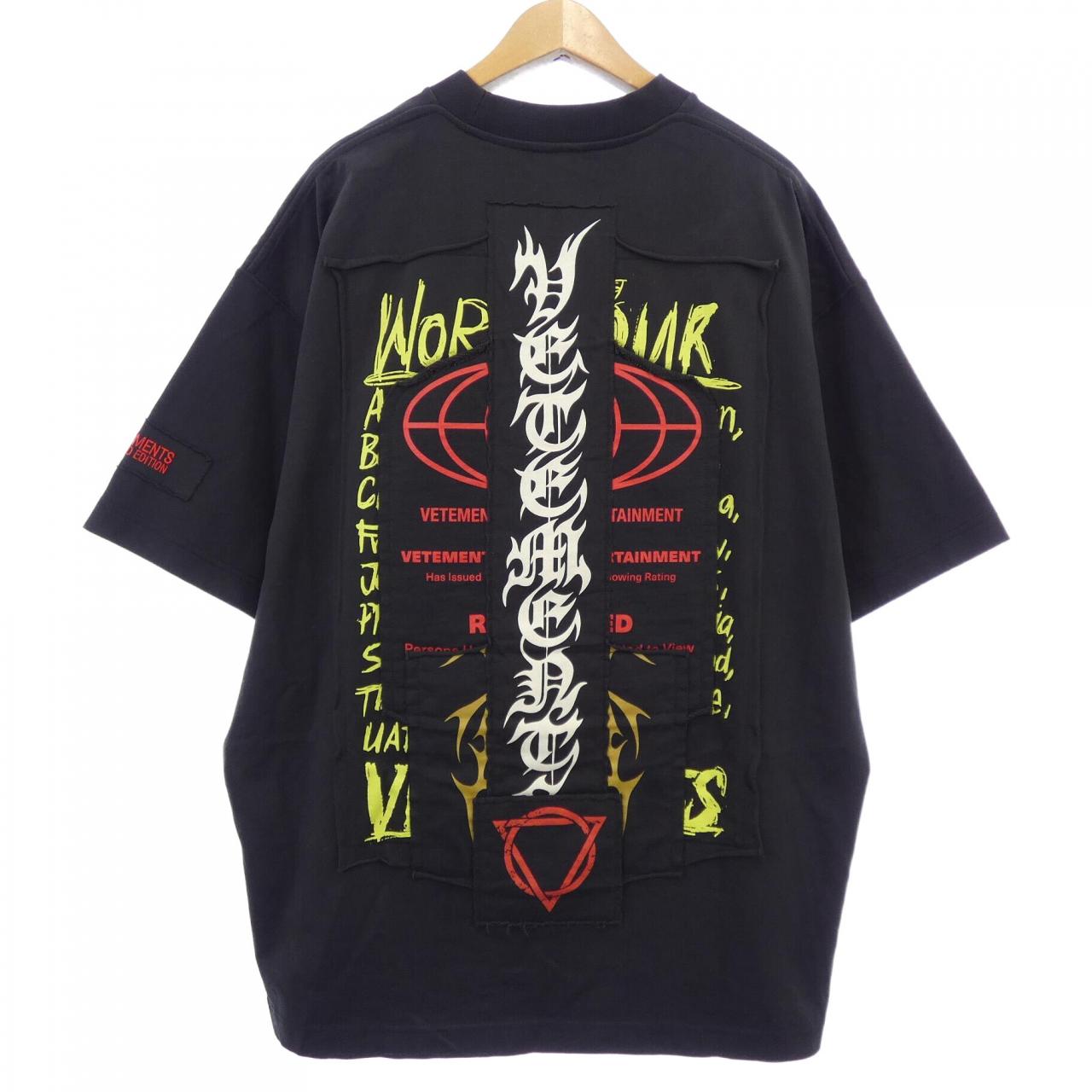 ヴェトモン VETEMENTS UA52TR680X UNISEX Tシャツ