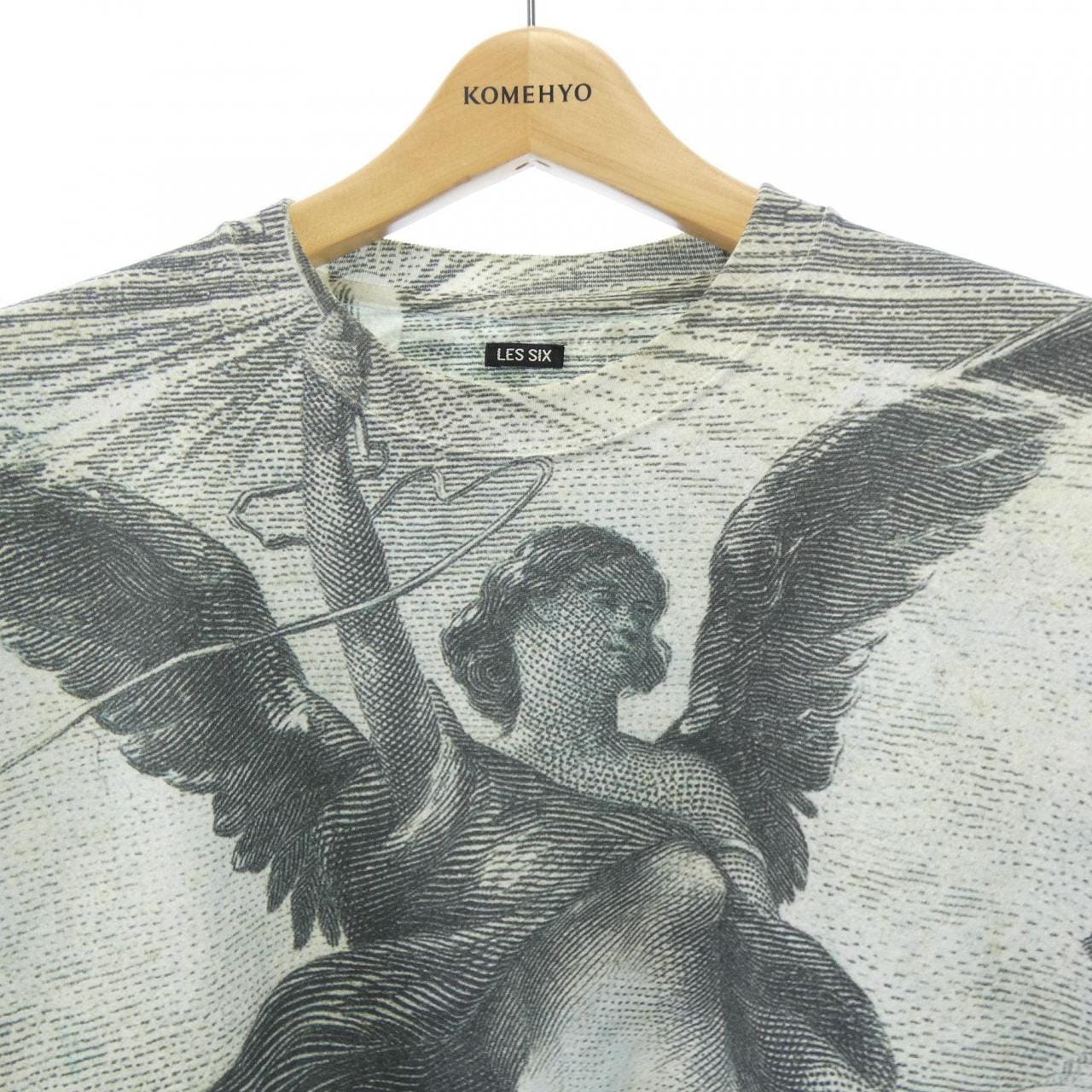 LES SIX tjugo-atta-6-gst GREED T- Tシャツ