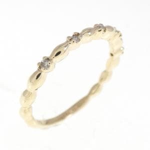 K10YG ダイヤモンド リング 0.04CT