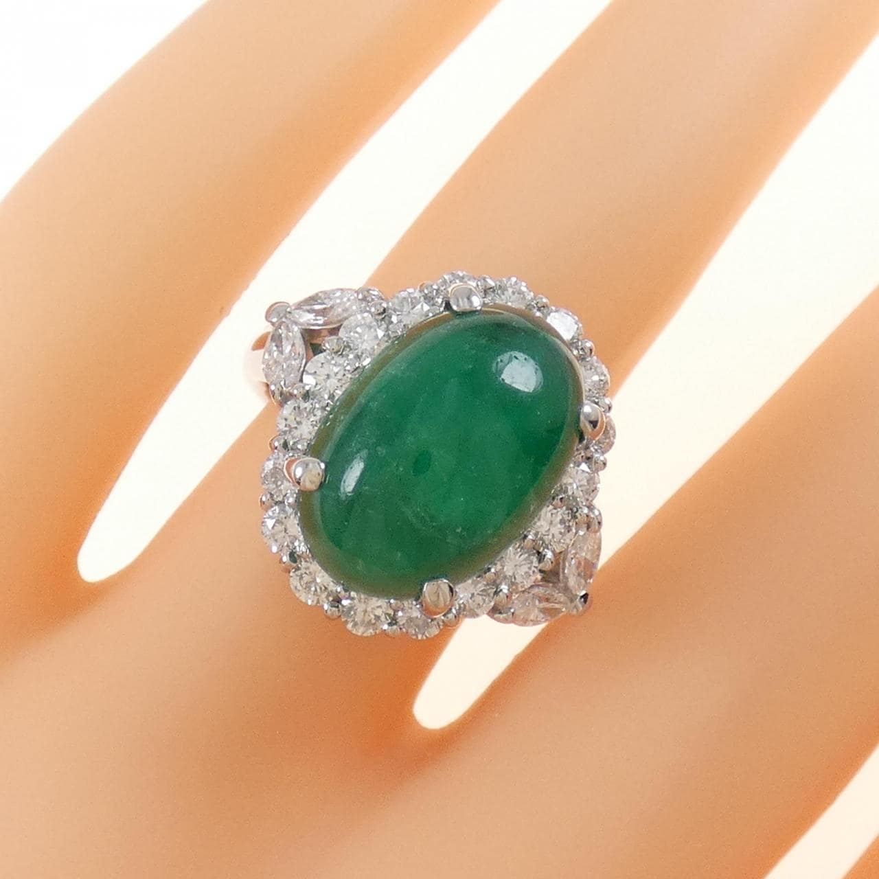 PT Emerald Ring 8.28CT Made in Colombia