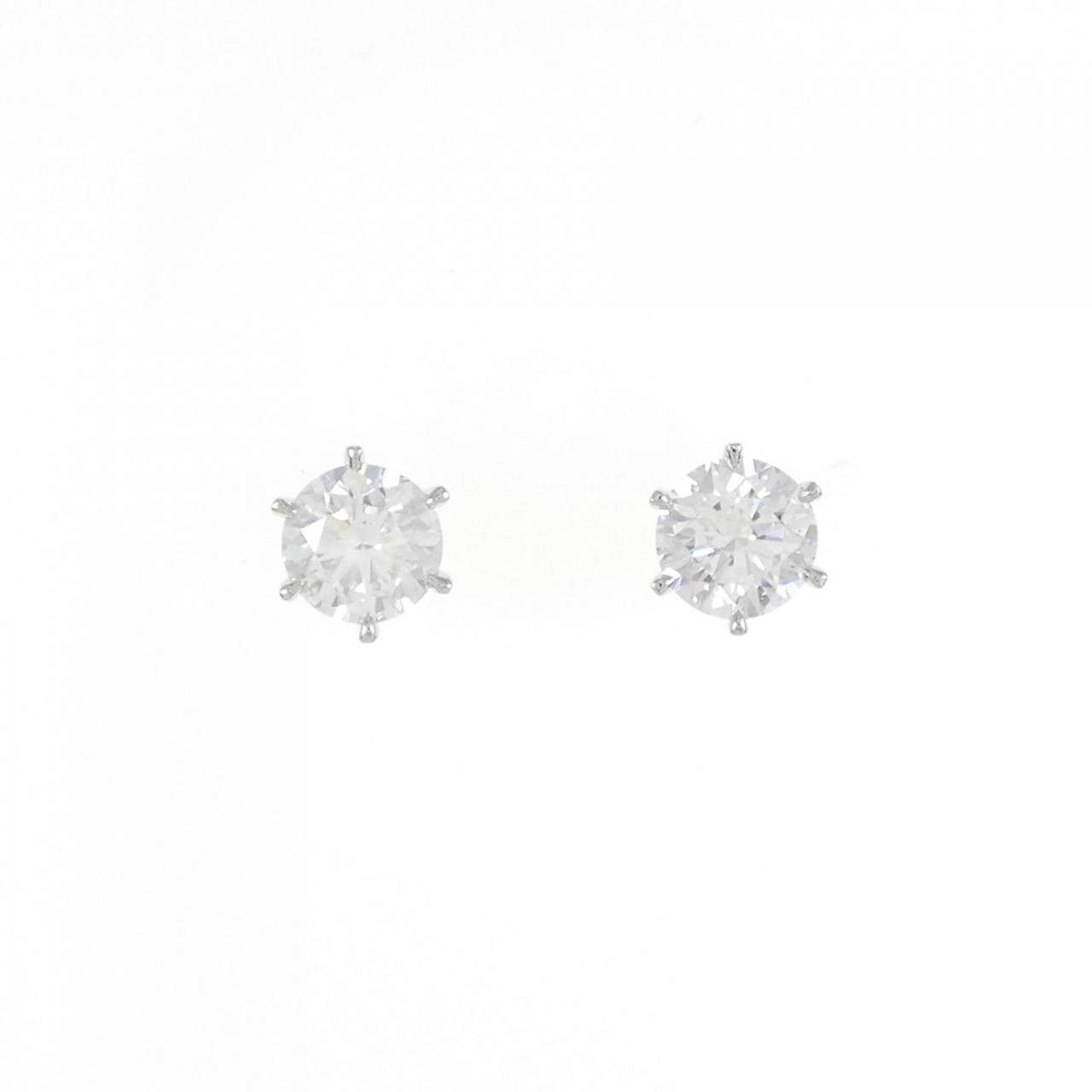 [BRAND NEW] PT Diamond Earrings 1.00CT 1.01CT D SI2 3EXT