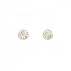 【リメイク】K18YG ダイヤモンド ピアス 0.40CT