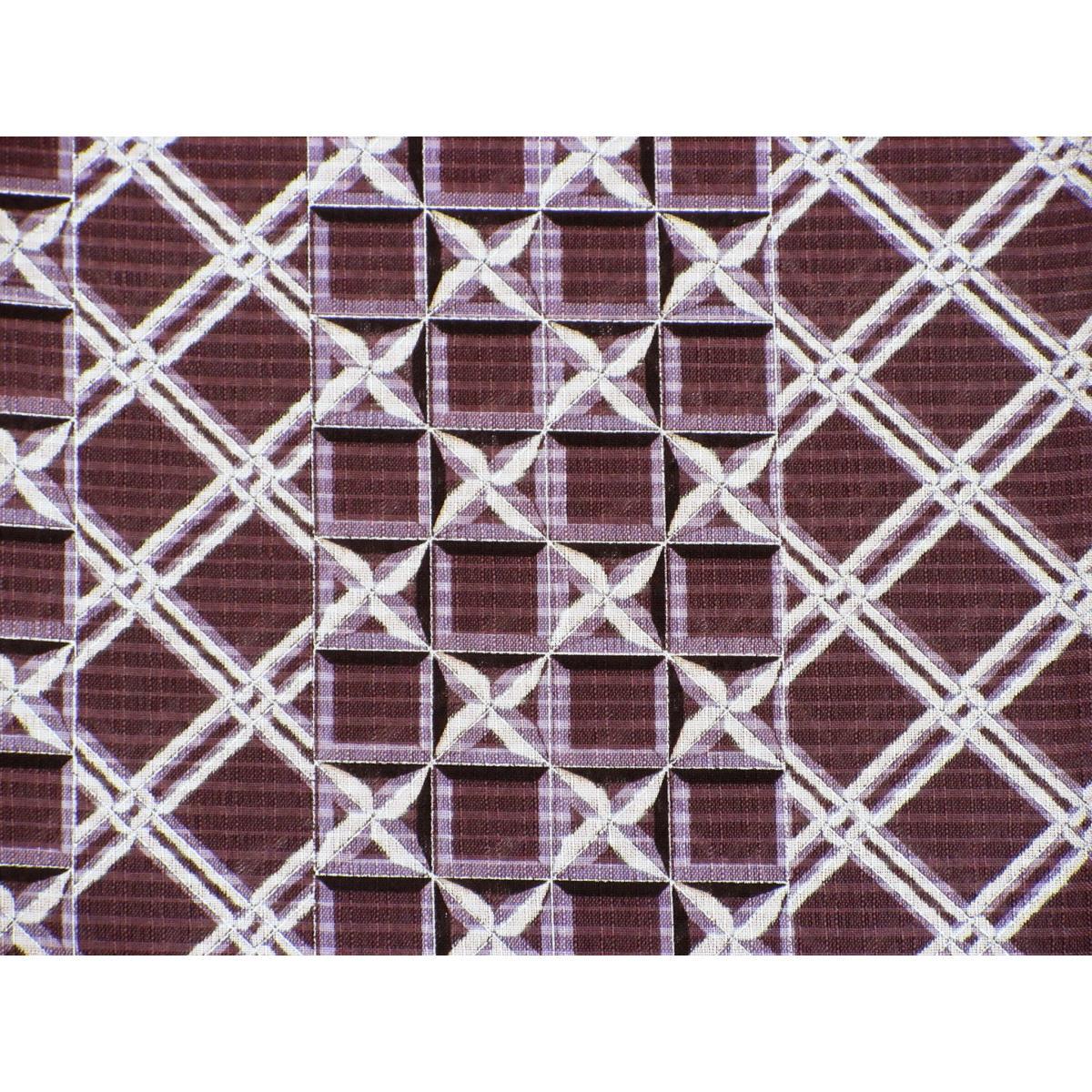 Single layer summer striped Ooshima Tsumugi