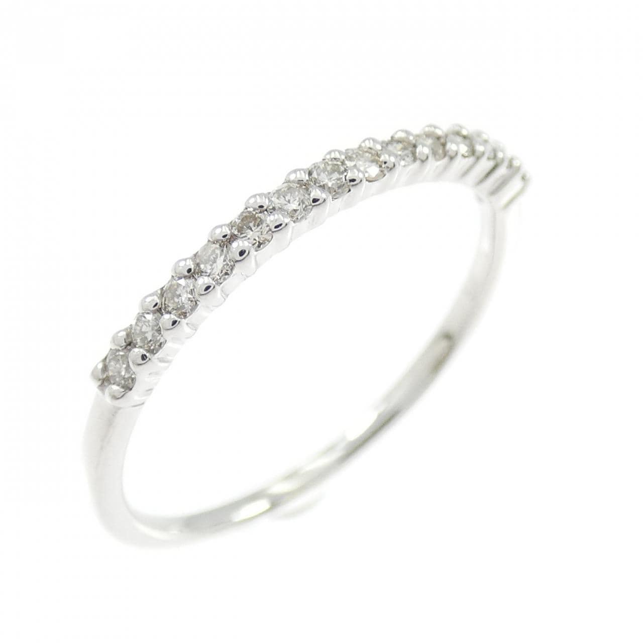 K18WG ダイヤモンド リング 0.14CT