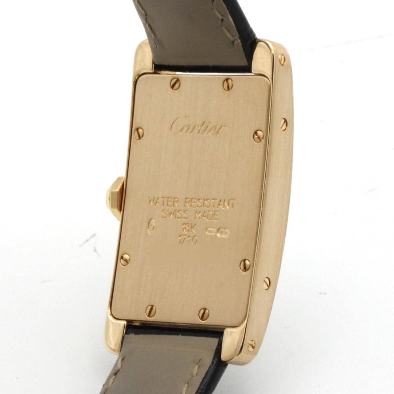 カルティエ タンクアメリカンSM YG/2D WB701251 YG クォーツ