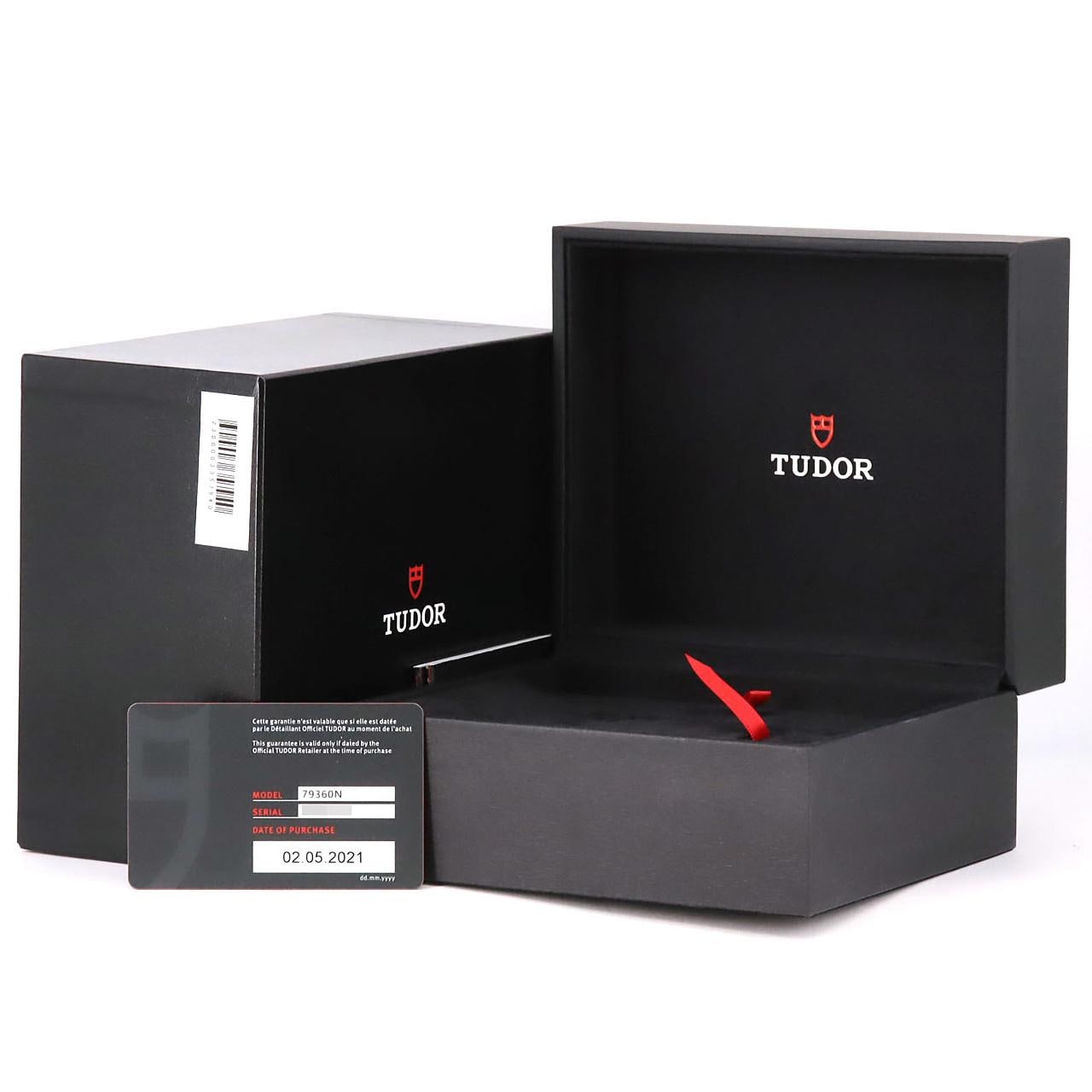 チューダー/チュードル ブラックベイクロノ M79360N-0002 SS 自動巻