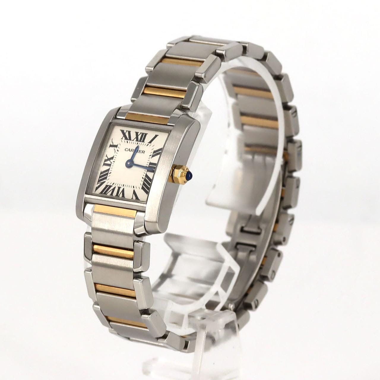 カルティエ タンクフランセーズSM コンビ W51007Q4 SSxYG クォーツ