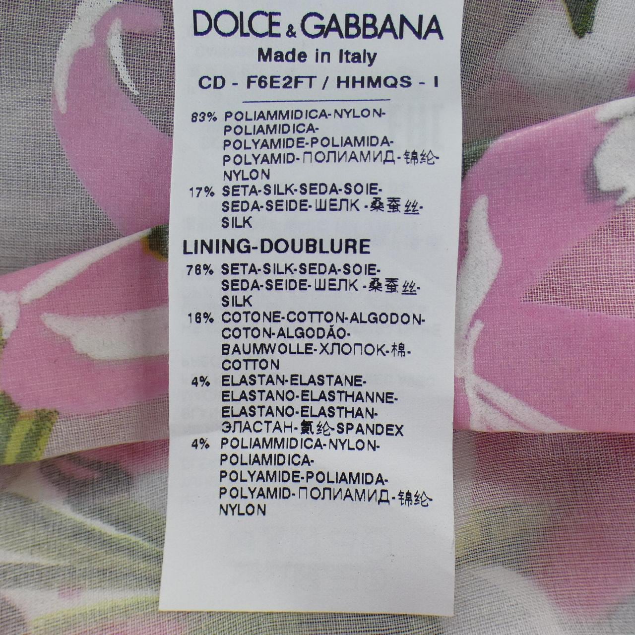 ドルチェアンドガッバーナ DOLCE&GABBANA F6E2FT ワンピース