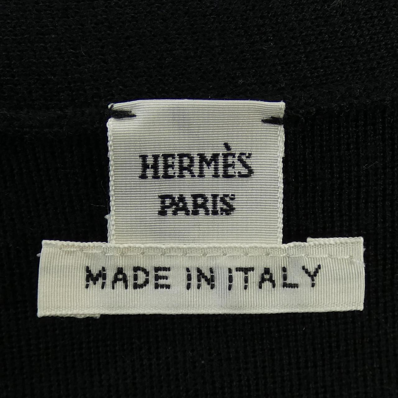 エルメス HERMES ロングベスト